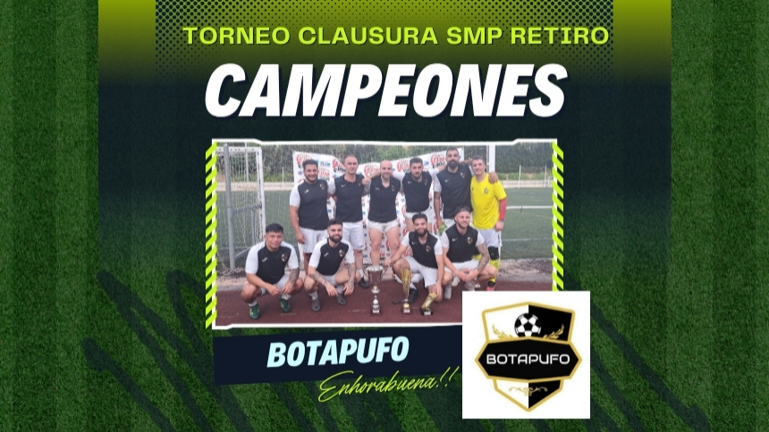 CAMPEONES TORNEO CLAUSURA SMP RETIRO 2024-2025